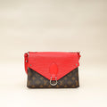Louis Vuitton Monogram Coquelicot Saint Michel Bag