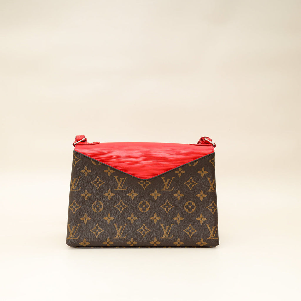 Louis Vuitton Monogram Coquelicot Saint Michel Bag