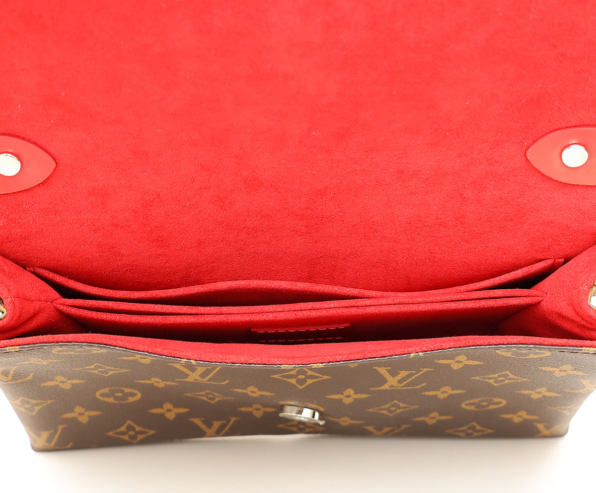 Louis Vuitton Monogram Coquelicot Saint Michel Bag