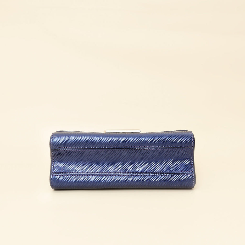 Louis Vuitton Metallic Blue Twist MM Bag