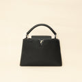 Louis Vuitton Black Capucines MM Bag