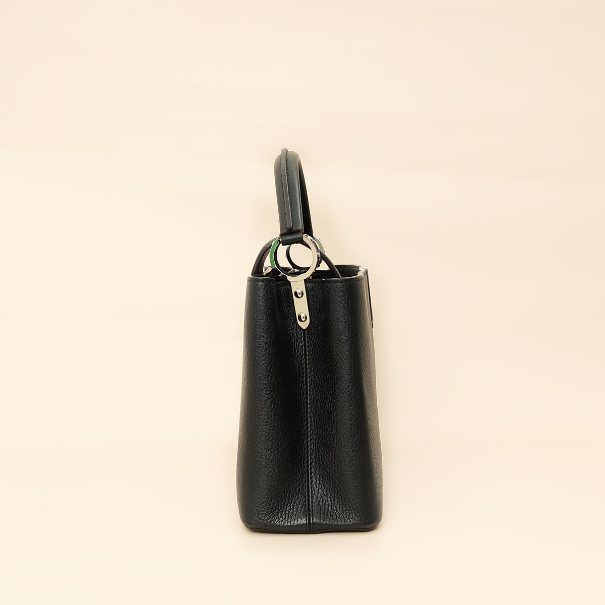 Louis Vuitton Black Capucines MM Bag