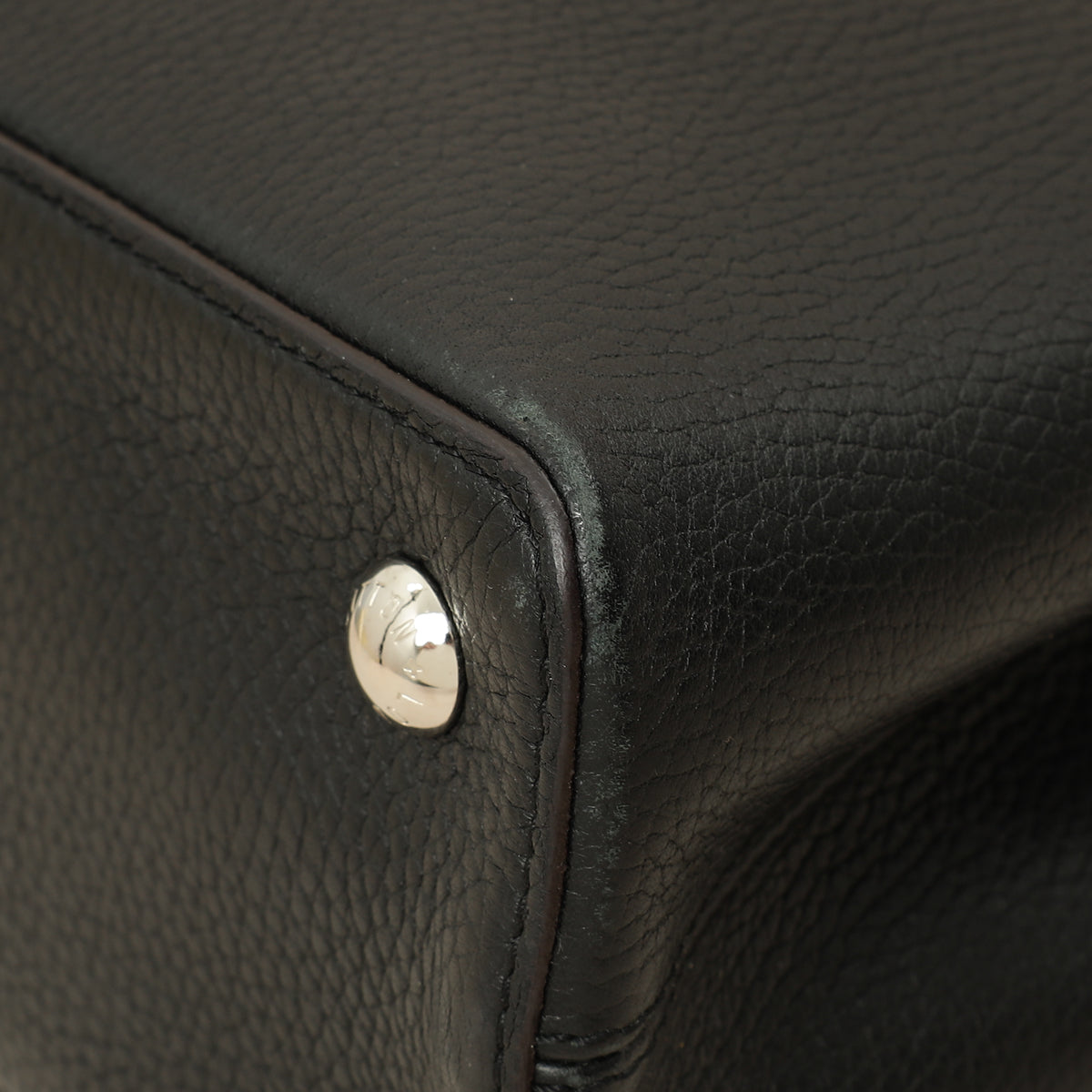 Louis Vuitton Black Capucines MM Bag