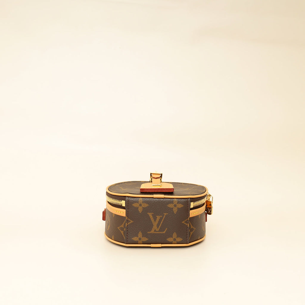 Louis Vuitton Brown Monogram Mini Boîte Chapeau Bag