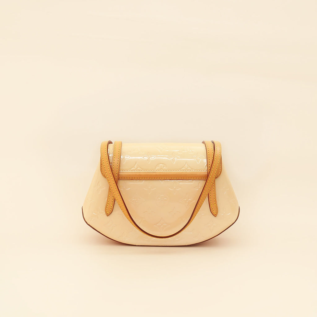 Louis Vuitton Marshmallow Monogram Vernis Biscayne Bay PM Bag