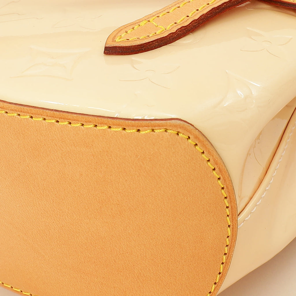 Louis Vuitton Marshmallow Monogram Vernis Biscayne Bay PM Bag