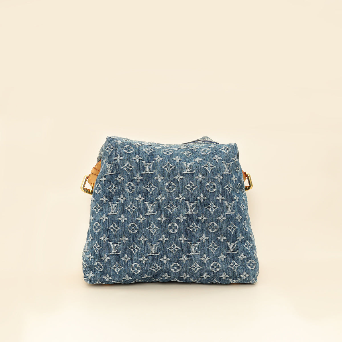 Louis Vuitton Blue Monogram Denim Baggy GM Bag