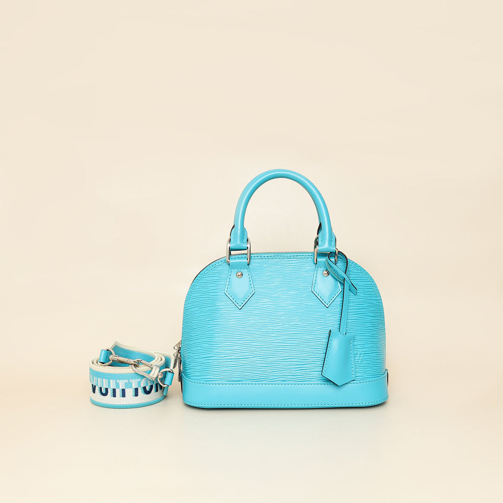 Louis Vuitton Turquoise Alma Sporty BB Bag