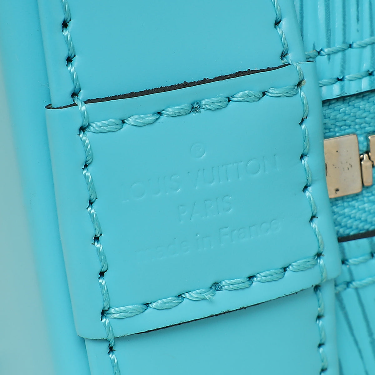 Louis Vuitton Turquoise Alma Sporty BB Bag