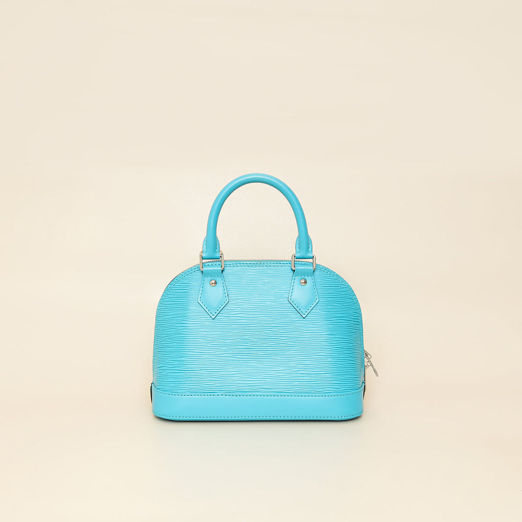 Louis Vuitton Turquoise Alma Sporty BB Bag