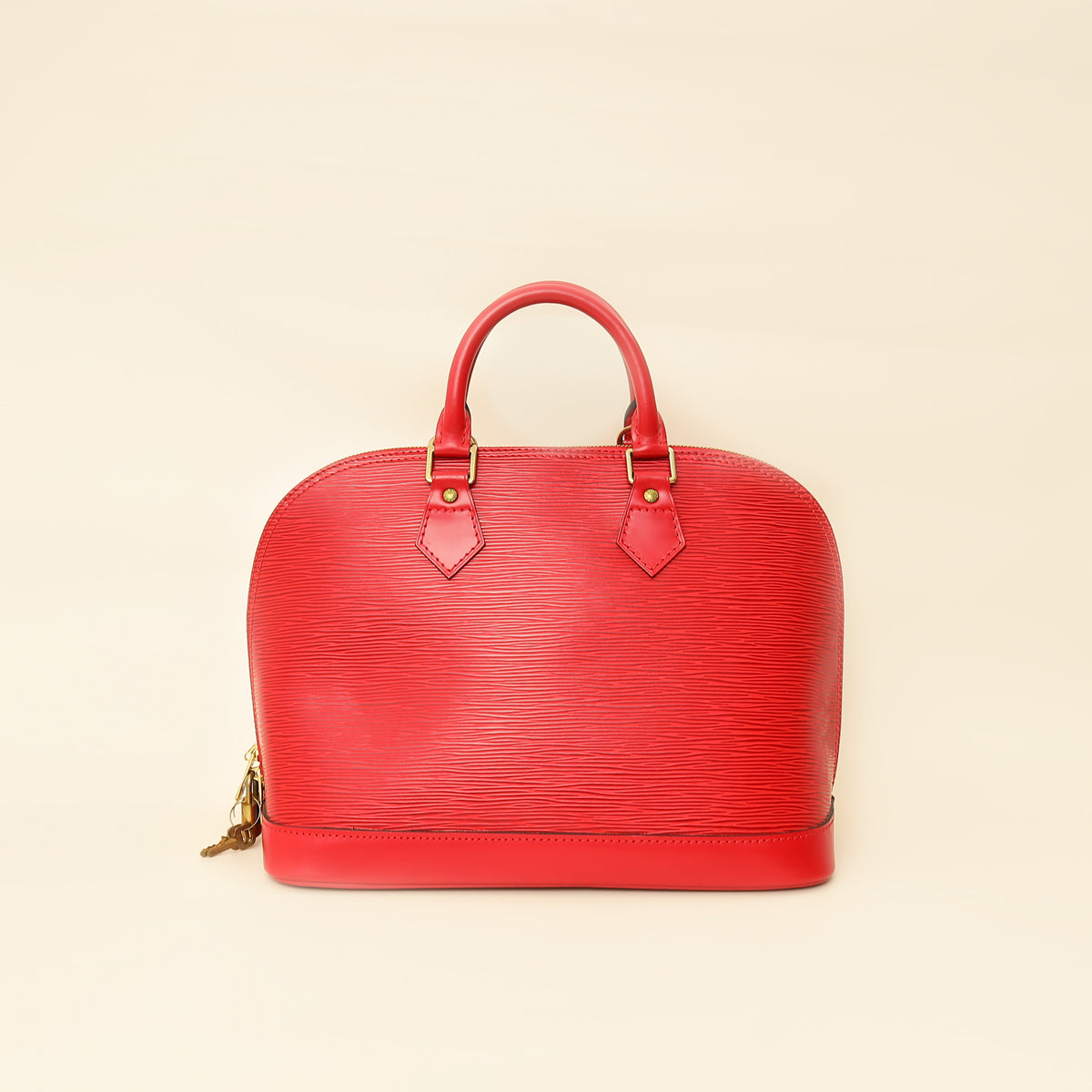 Louis Vuitton Red Alma PM Bag