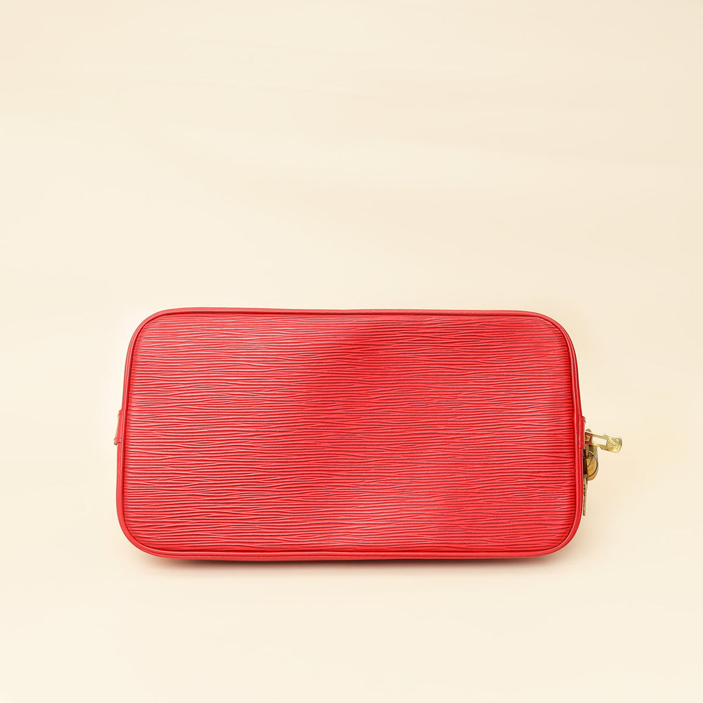 Louis Vuitton Red Alma PM Bag