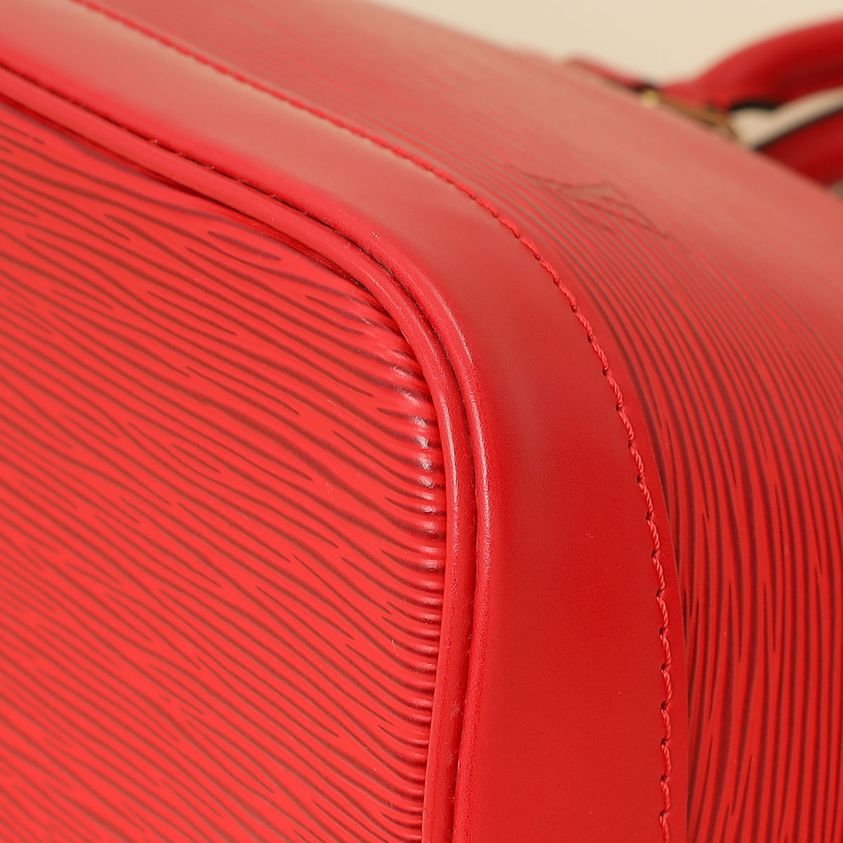 Louis Vuitton Red Alma PM Bag