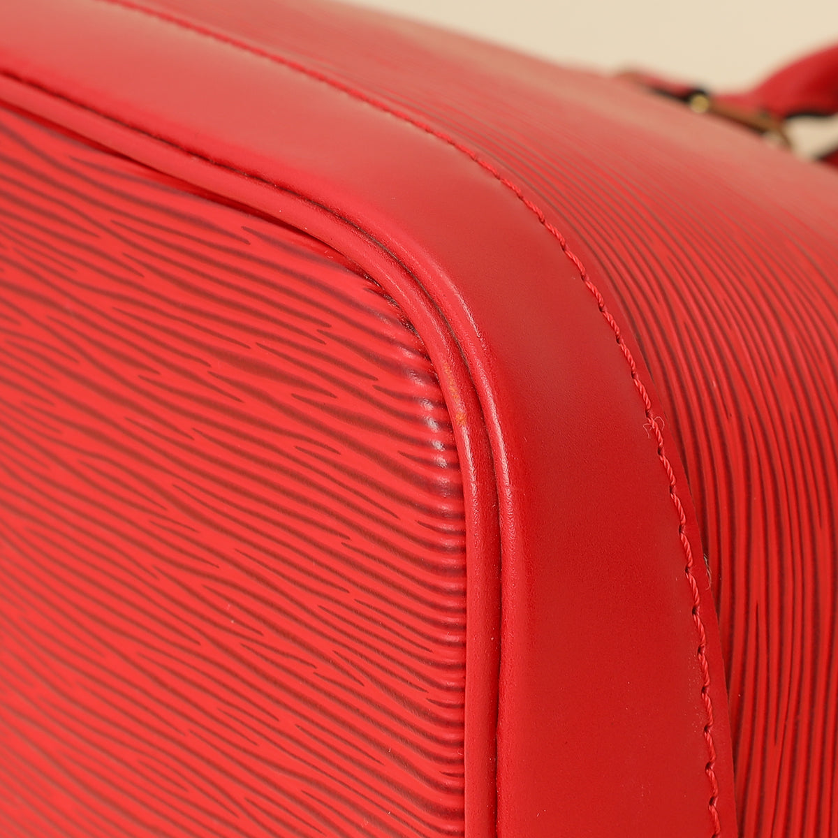 Louis Vuitton Red Alma PM Bag