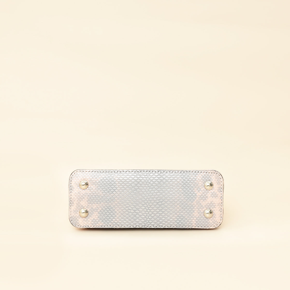 Louis Vuitton Bicolor Metallic Karung Capucines Mini Bag