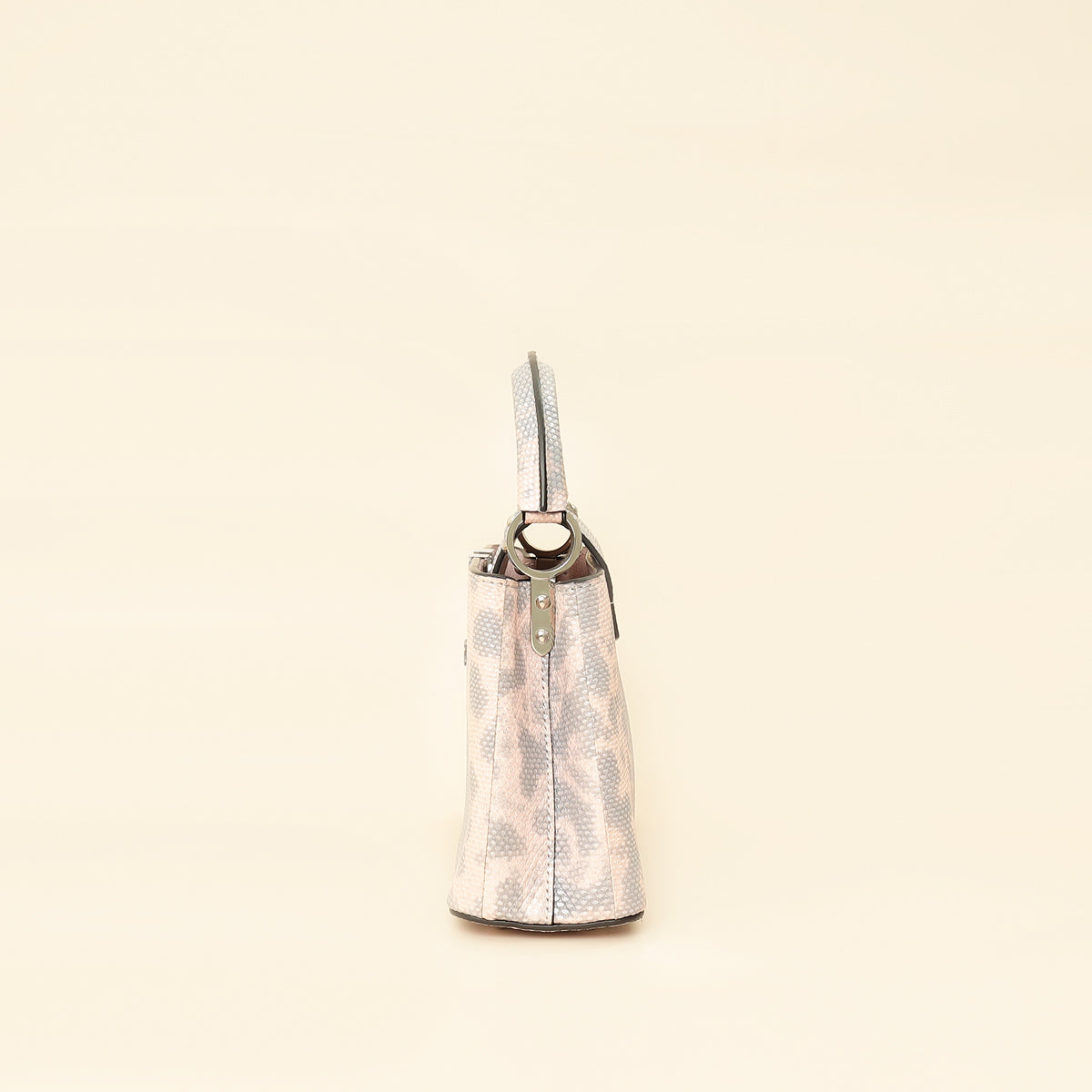 Louis Vuitton Bicolor Metallic Karung Capucines Mini Bag