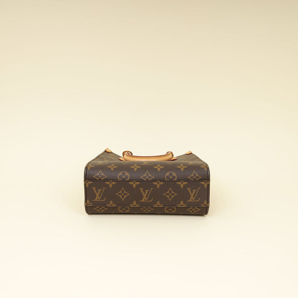 Louis Vuitton Brown Monogram Sac Plat BB Bag