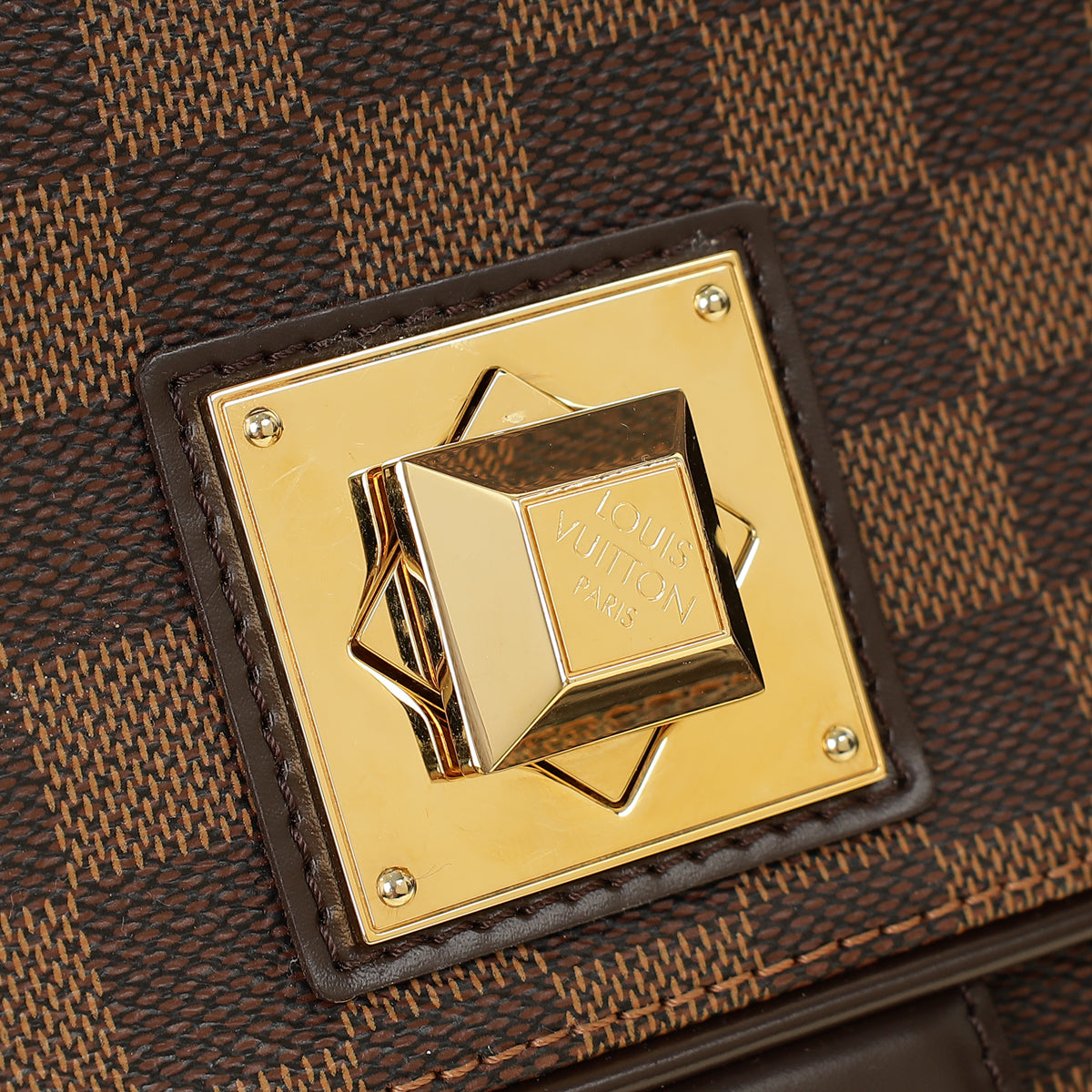Louis Vuitton Damier Ebene Bergamo MM Bag
