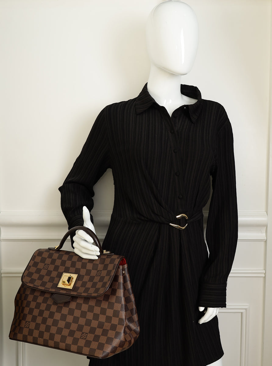 Louis Vuitton Damier Ebene Bergamo MM Bag
