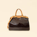 Louis Vuitton Amarante Monogram Vernis Brea MM Bag