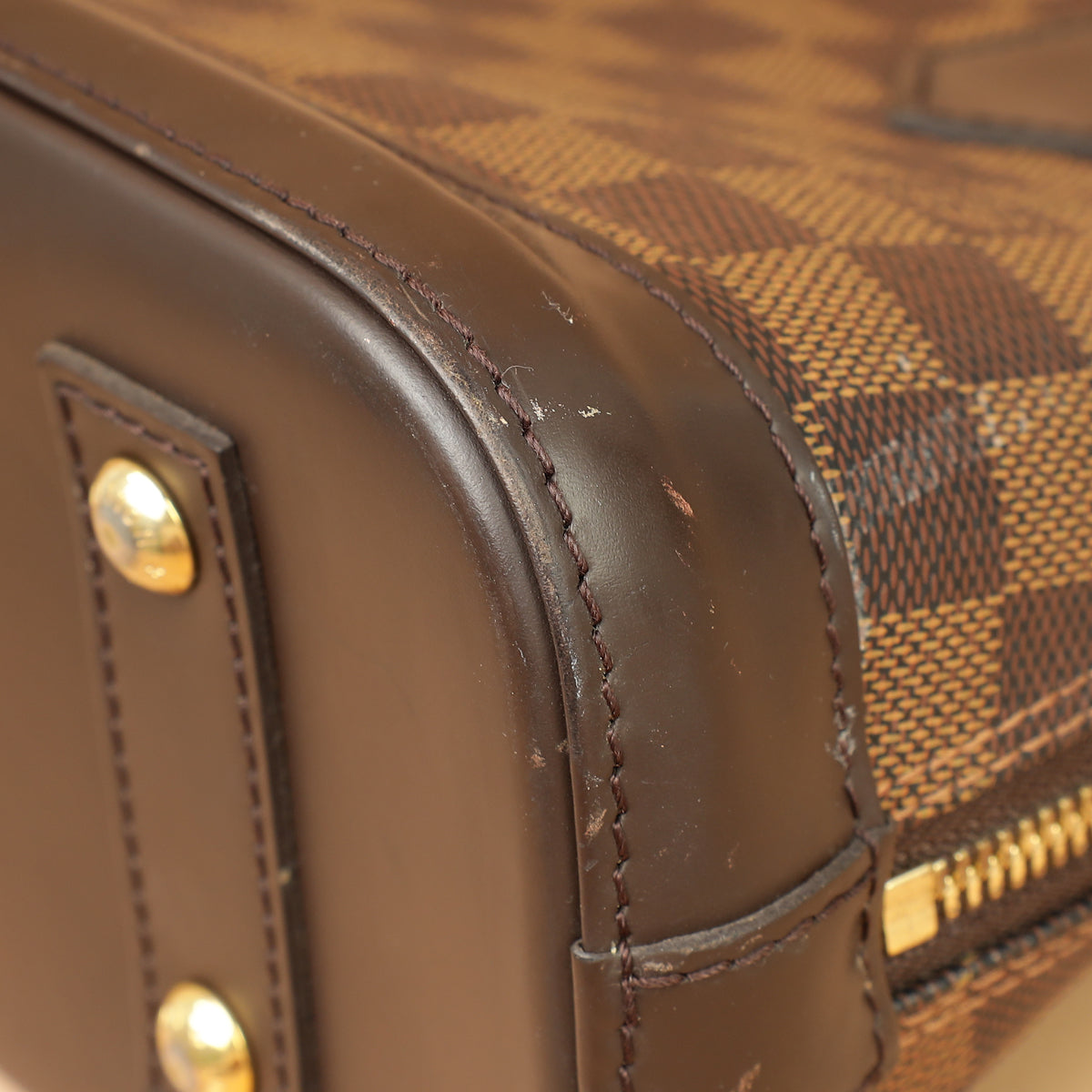 Louis Vuitton Damier BB Alma Bag
