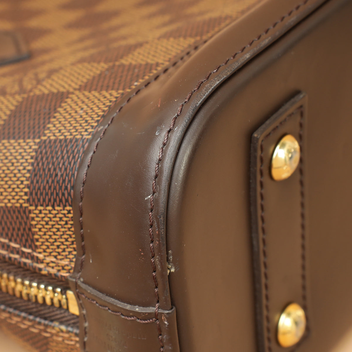 Louis Vuitton Damier BB Alma Bag