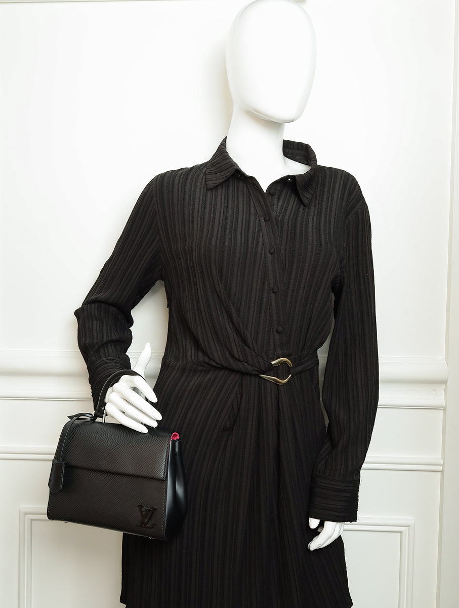 Louis Vuitton Noir Cluny Mini Bag