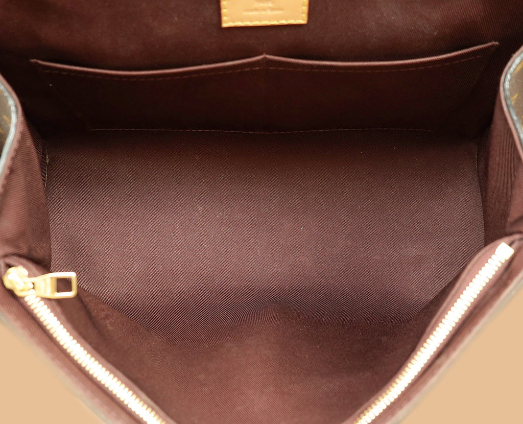 Louis Vuitton Brown Monogram Cluny MM Bag