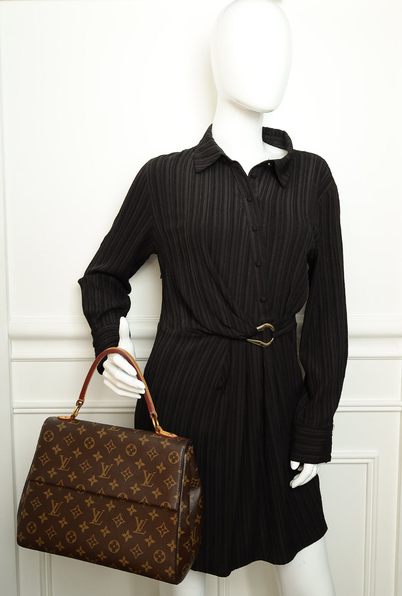 Louis Vuitton Brown Monogram Cluny MM Bag