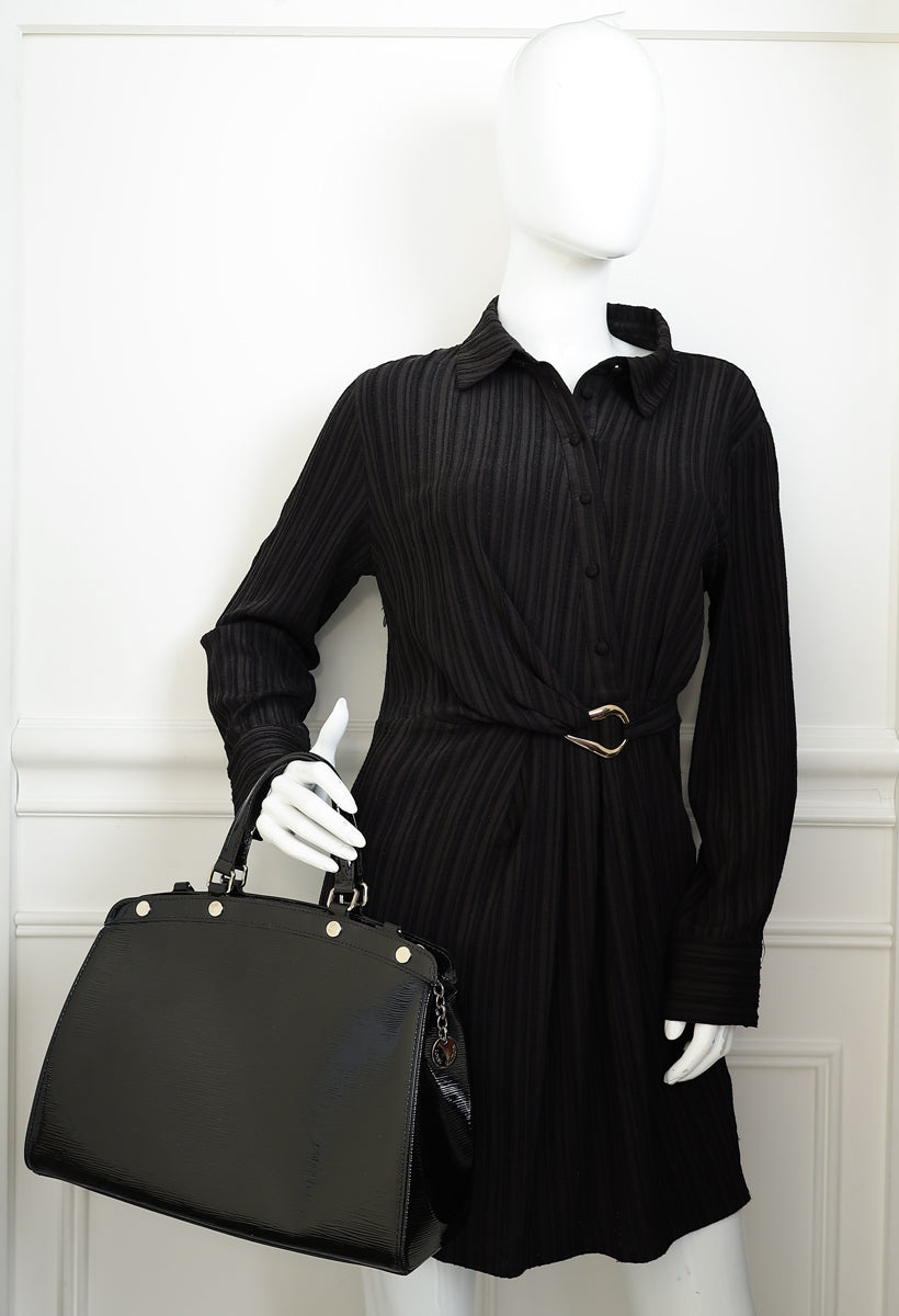 Louis Vuitton Noir Electric Brea MM Bag