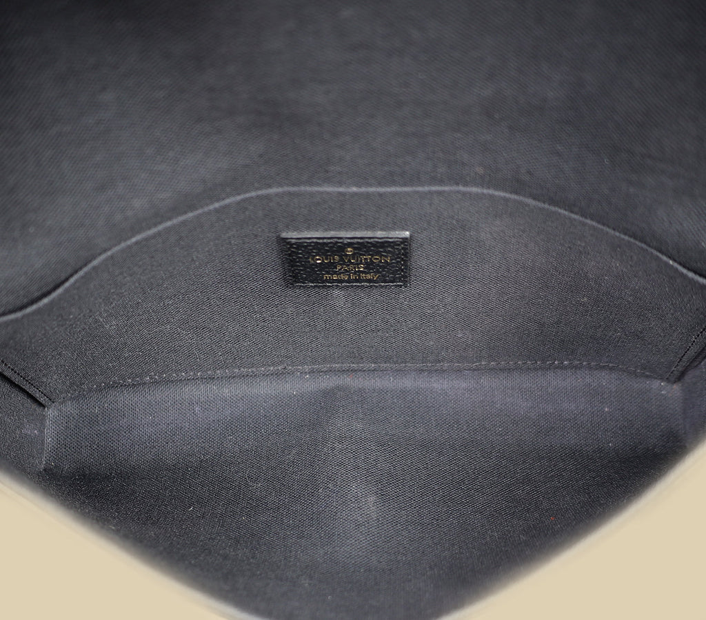Louis Vuitton Black Monogram Pochette Félicie Bag