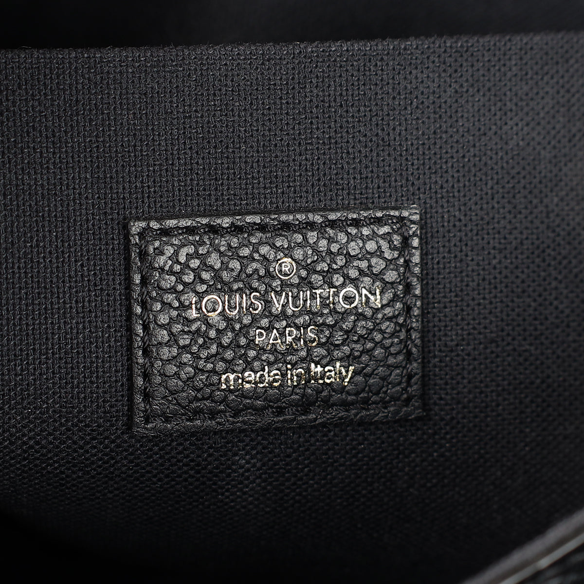 Louis Vuitton Black Monogram Pochette Félicie Bag