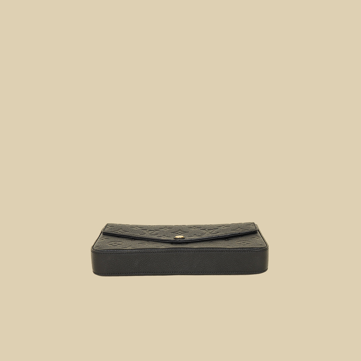 Louis Vuitton Black Monogram Pochette Félicie Bag