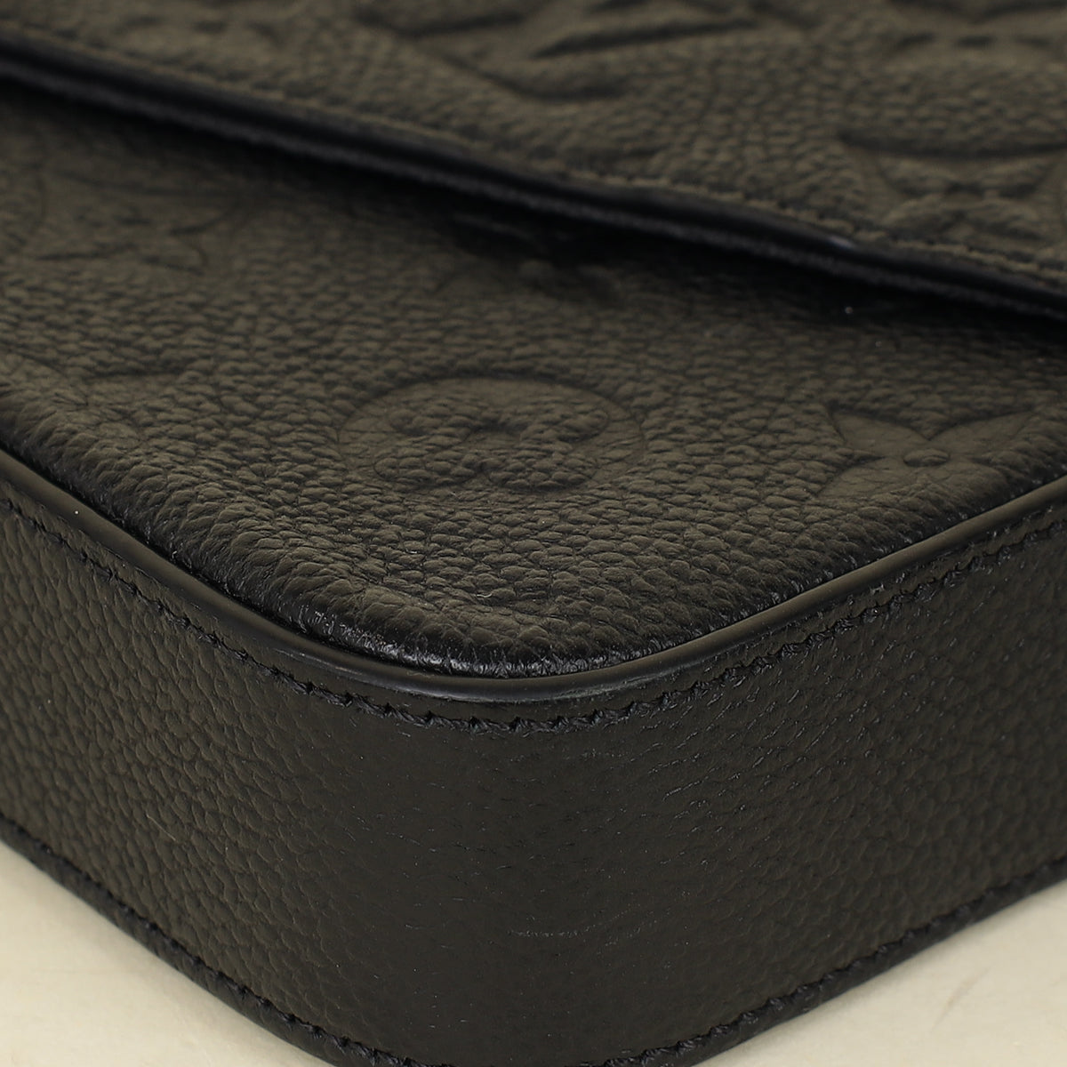 Louis Vuitton Black Monogram Pochette Félicie Bag