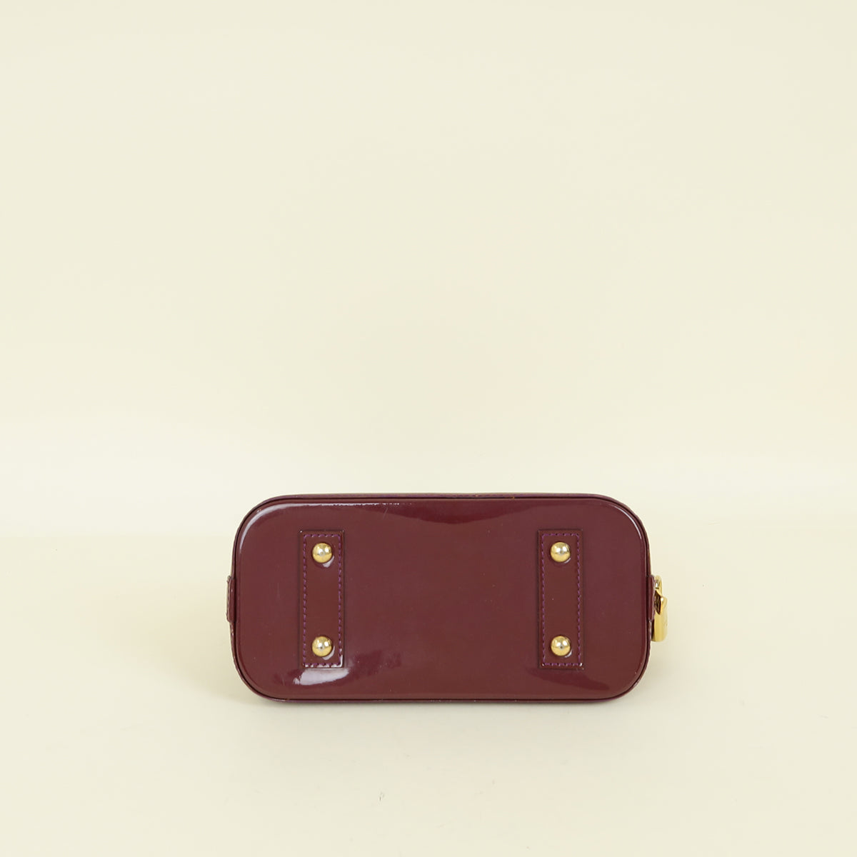 Louis Vuitton Amethyste Monogram Vernis Alma BB Bag