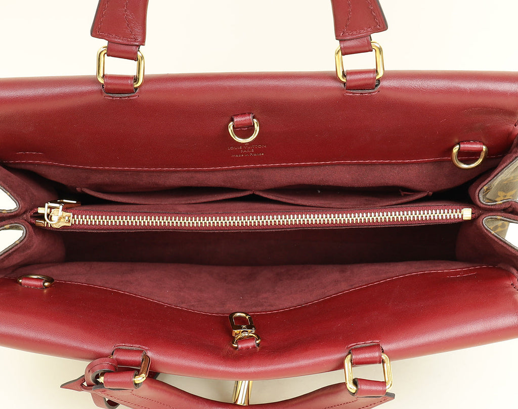 Louis Vuitton Monogram Burgundy Venus Tote Bag