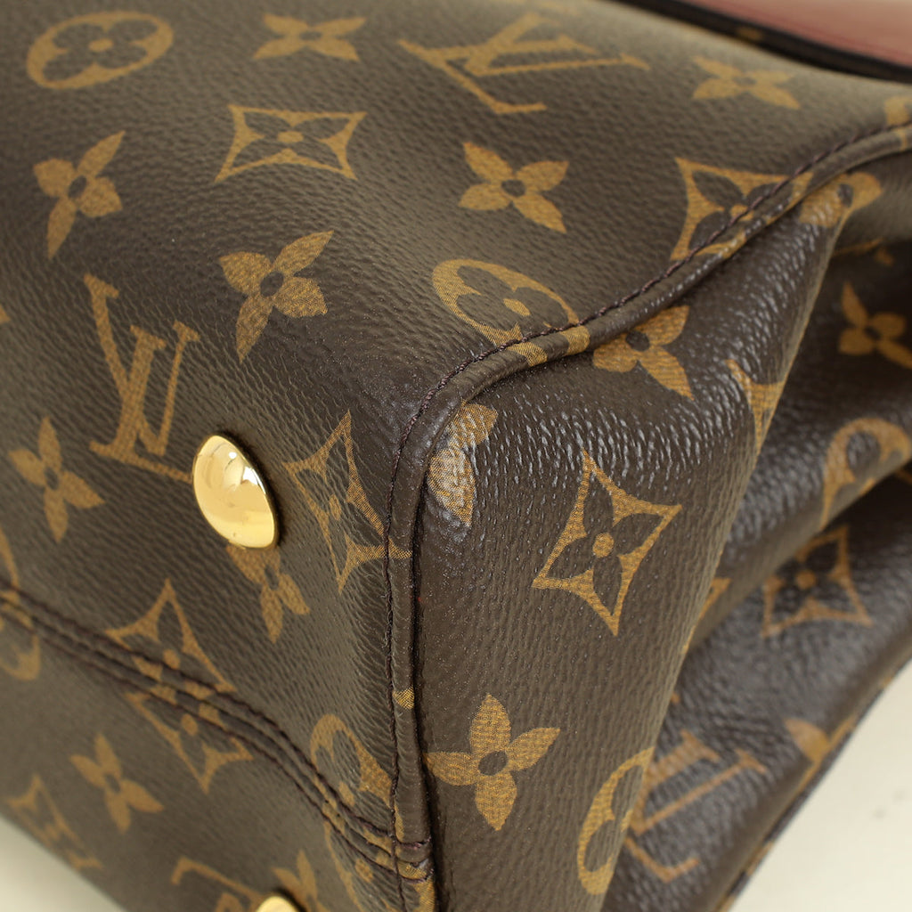 Louis Vuitton Monogram Burgundy Venus Tote Bag