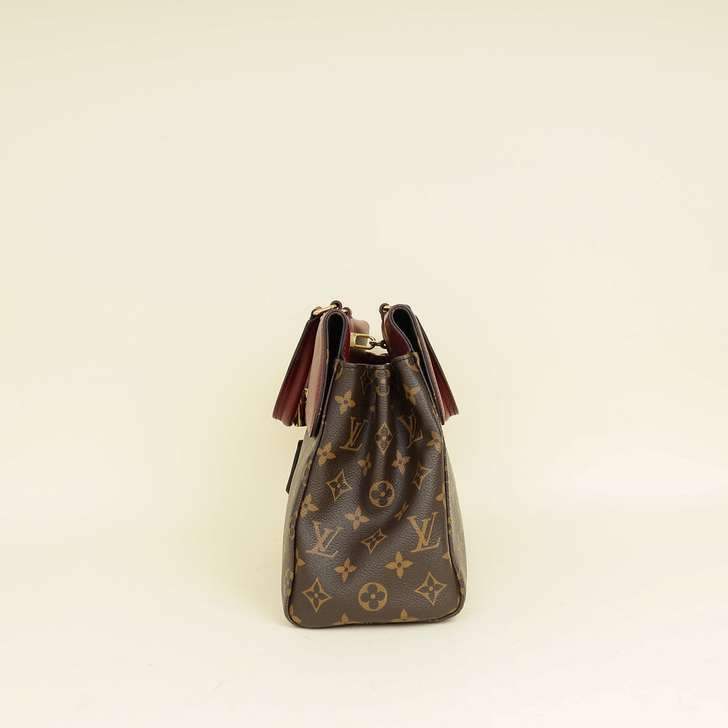 Louis Vuitton Monogram Burgundy Venus Tote Bag