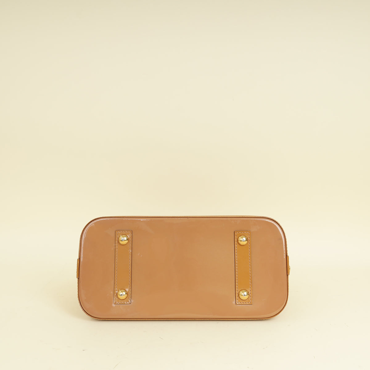 Louis Vuitton Noisette Monogram Vernis Alma PM Bag