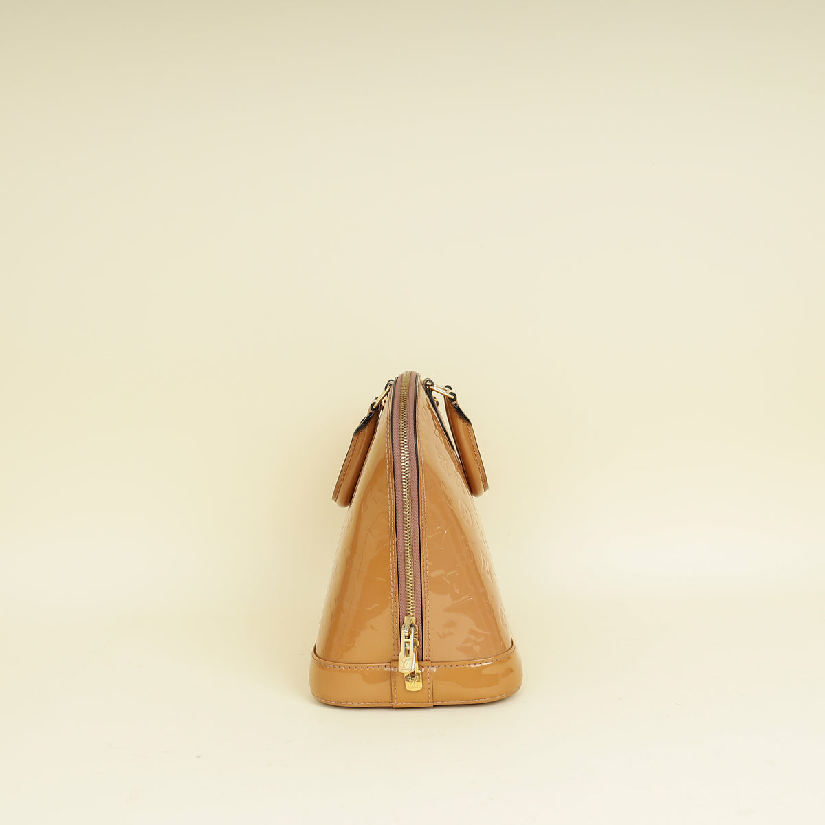 Louis Vuitton Noisette Monogram Vernis Alma PM Bag