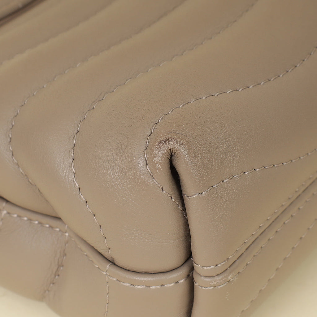 Louis Vuitton Taupe New Waves Flap Chain Bag