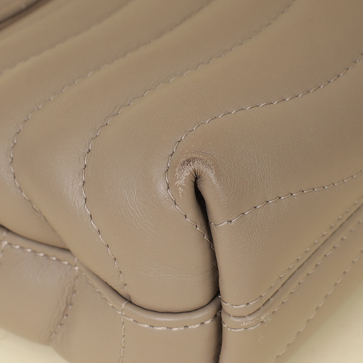Louis Vuitton Taupe New Waves Flap Chain Bag