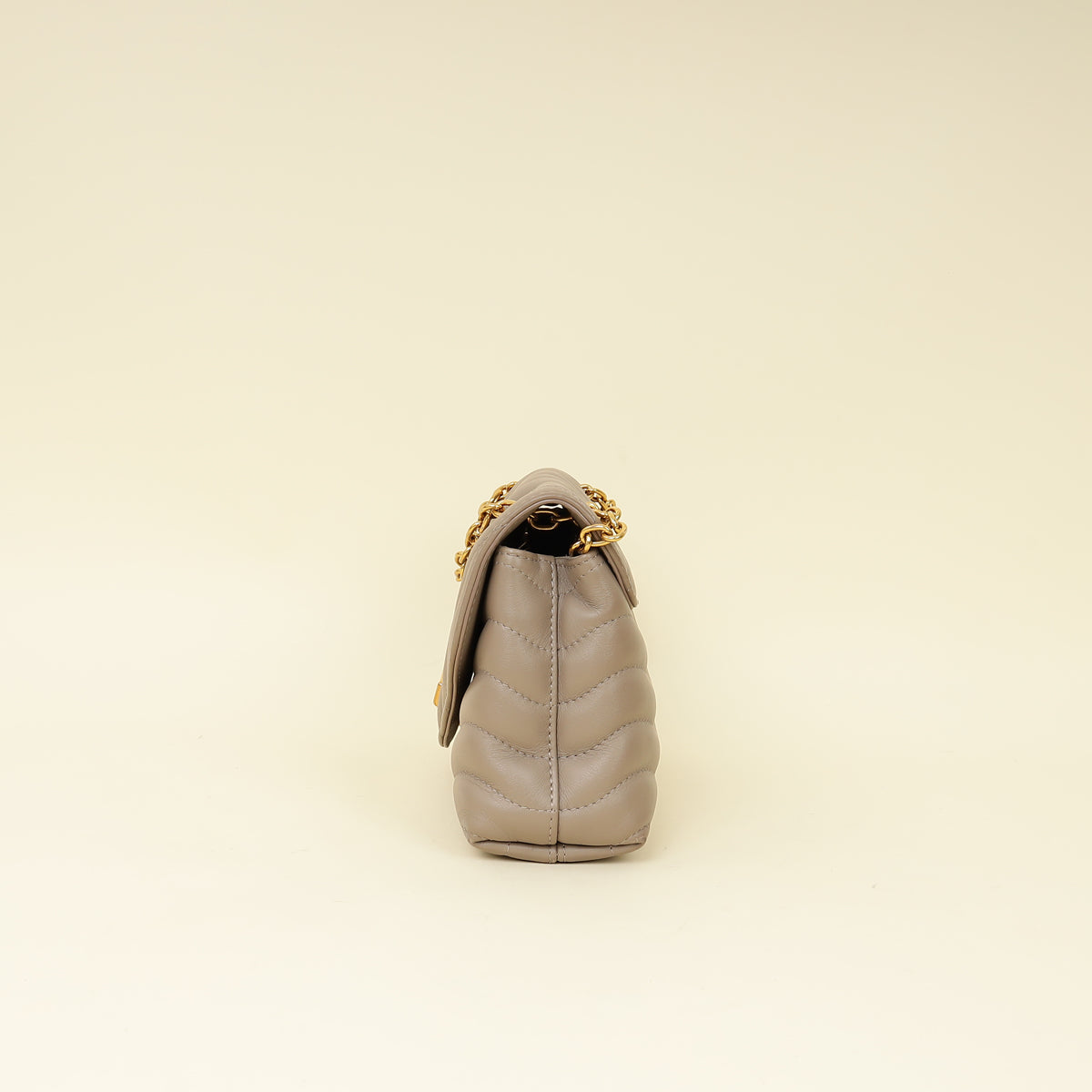 Louis Vuitton Taupe New Waves Flap Chain Bag