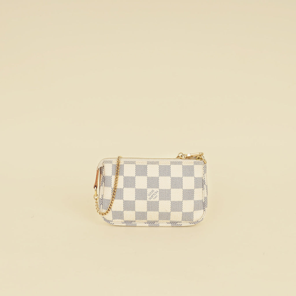 Louis Vuitton Damier Azur Mini Pochette Accessoires Bag