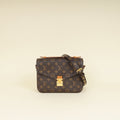 Louis Vuitton Brown Monogram Pochette Metis Bag