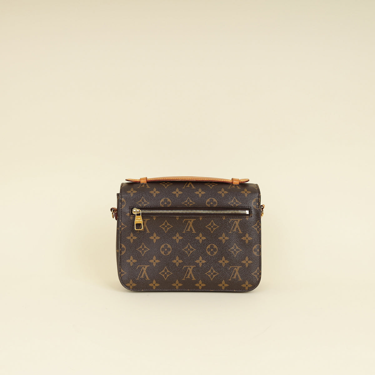 Louis Vuitton Brown Monogram Pochette Metis Bag