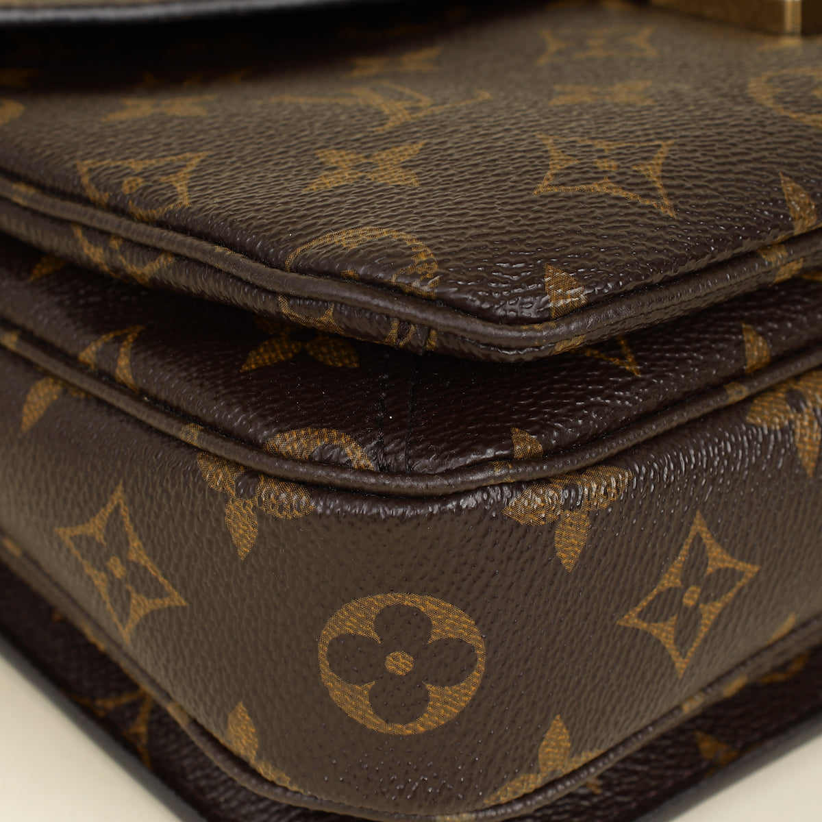 Louis Vuitton Brown Monogram Pochette Metis Bag