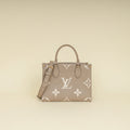 Louis Vuitton Bicolor Monogram Empreinte Onthego PM Bag
