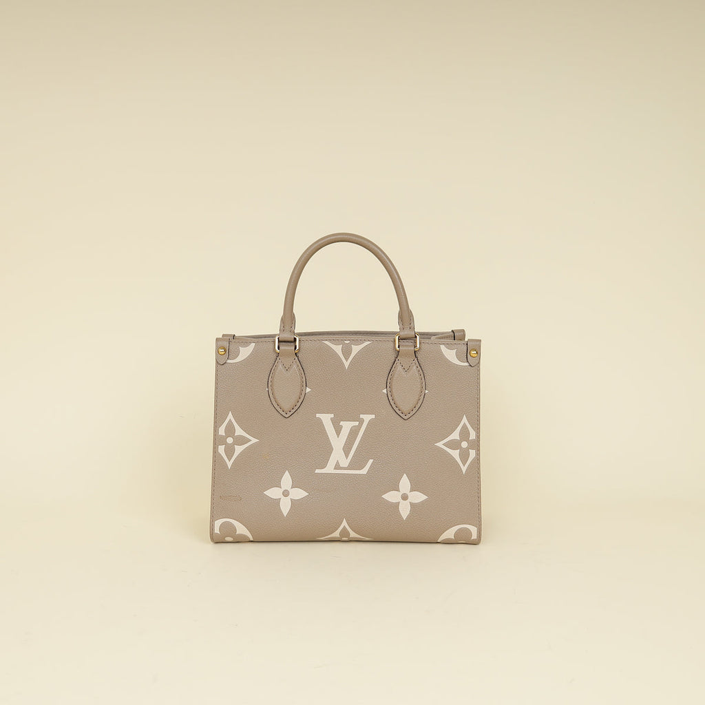 Louis Vuitton Bicolor Monogram Empreinte Onthego PM Bag