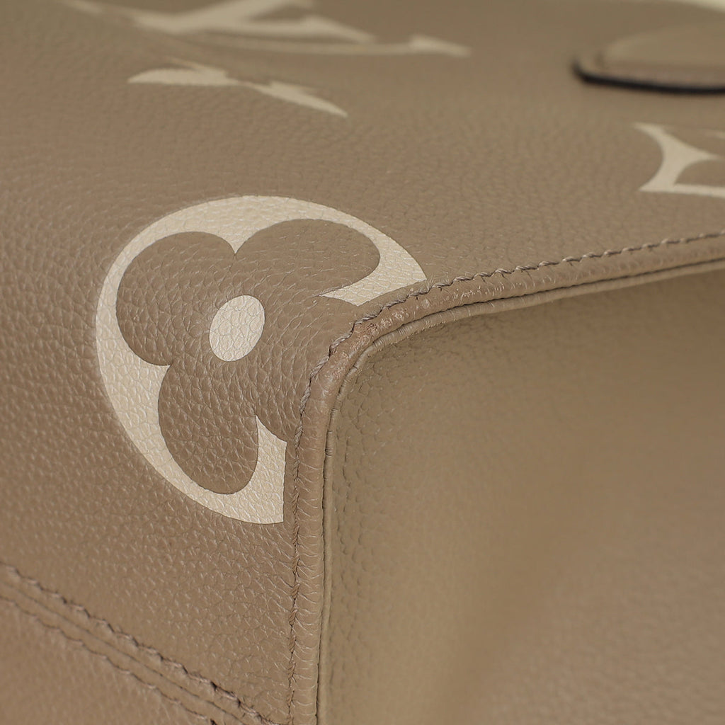Louis Vuitton Bicolor Monogram Empreinte Onthego PM Bag